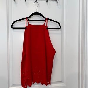 NWOT laser cut cami